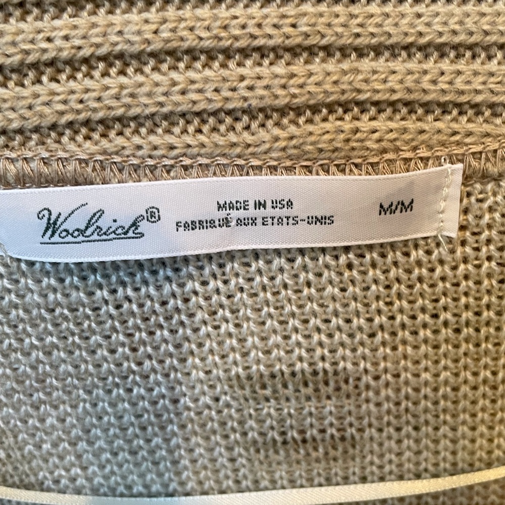Woolrich Dolman sleeve open cardigan - Picture 6 of 8